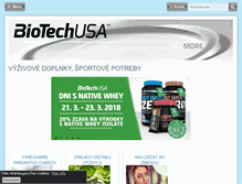 Tablet Screenshot of biotechusa.sk